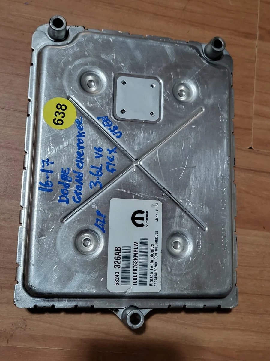 16-17 Dodge Grand Cherokee Computer Brain Engine Control ECU ECM 