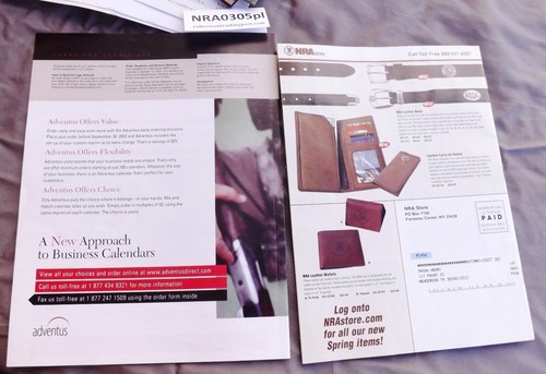 2003-04 NRA Retail Merchandiser Recruiter Application & Catalogs 8 Documents - Picture 8 of 12
