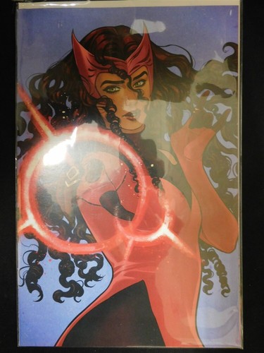 SCARLET WITCH 1 MARVEL VARIANT COMIC NYCC HÄNDLER EXKLUSIV DAUTERMANN 2024 NM