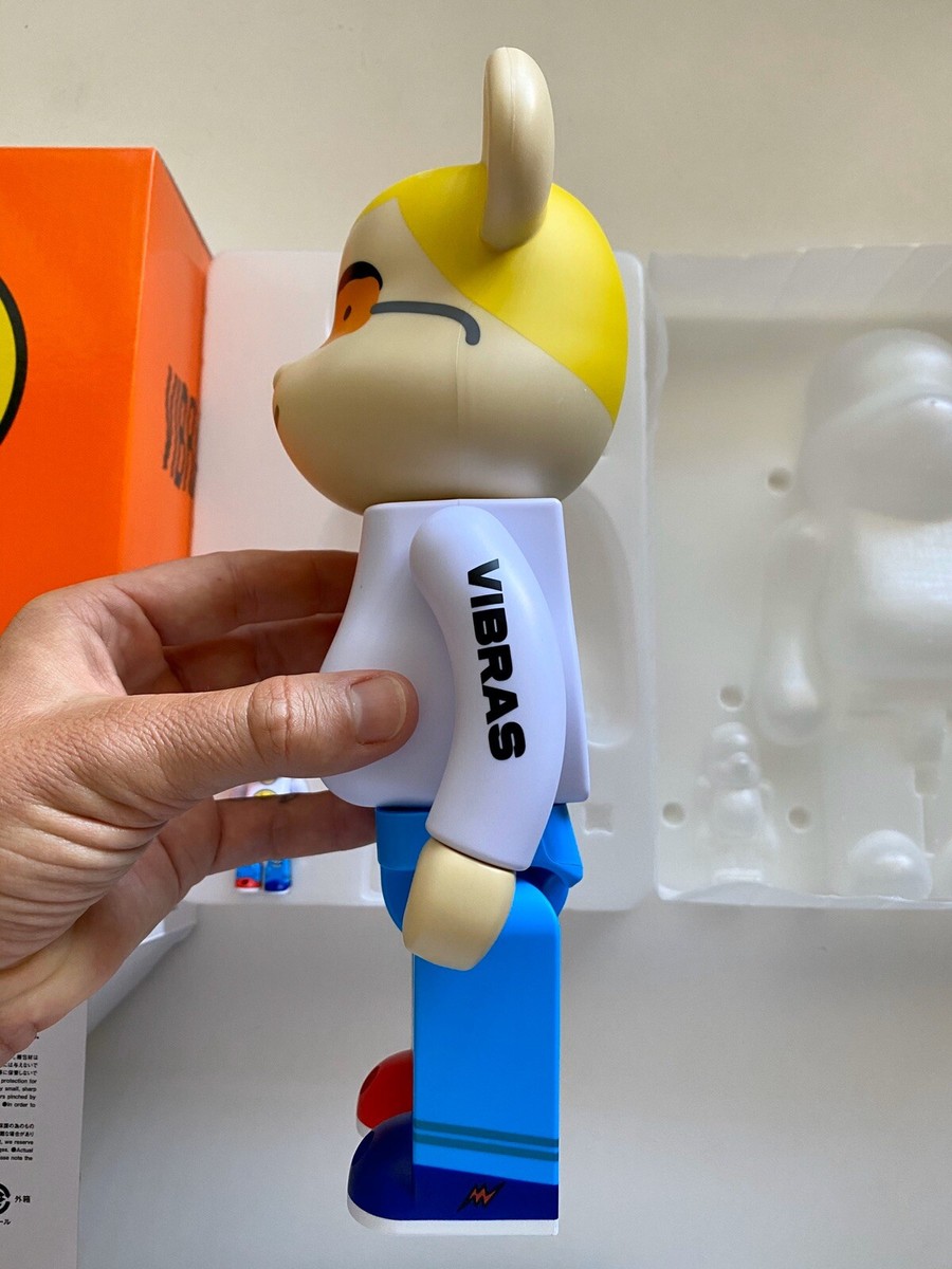 J Balvin 400% 100% Bearbrick Vibras Medicom Be@rbrick