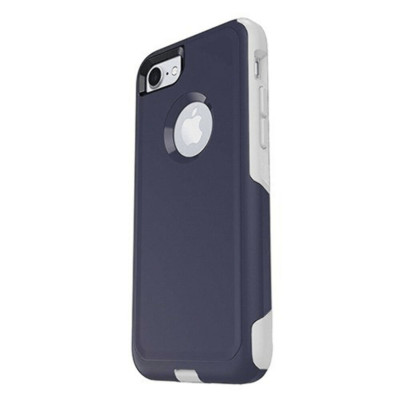for iPhone 6 Plus/6s Plus Slim Shockproof 2-in-1 Durable Hybrid Case BLUE/WHITE
