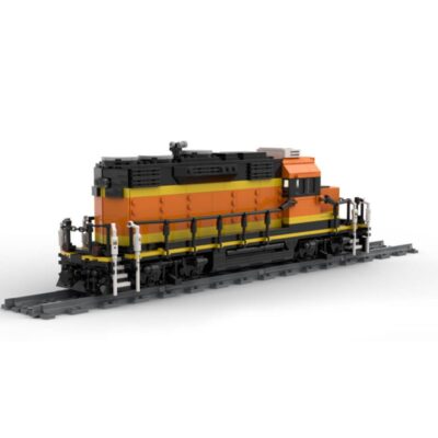 MOC-66357 SD28P Locomotive Train with Power Functions 1233 Stück Bausets