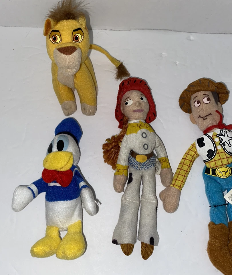 Disney & Pixar Mini Peluche Woody Buzz Jessie Donald León Kellogs Lote De Colección de 5 Foto 3 de 4