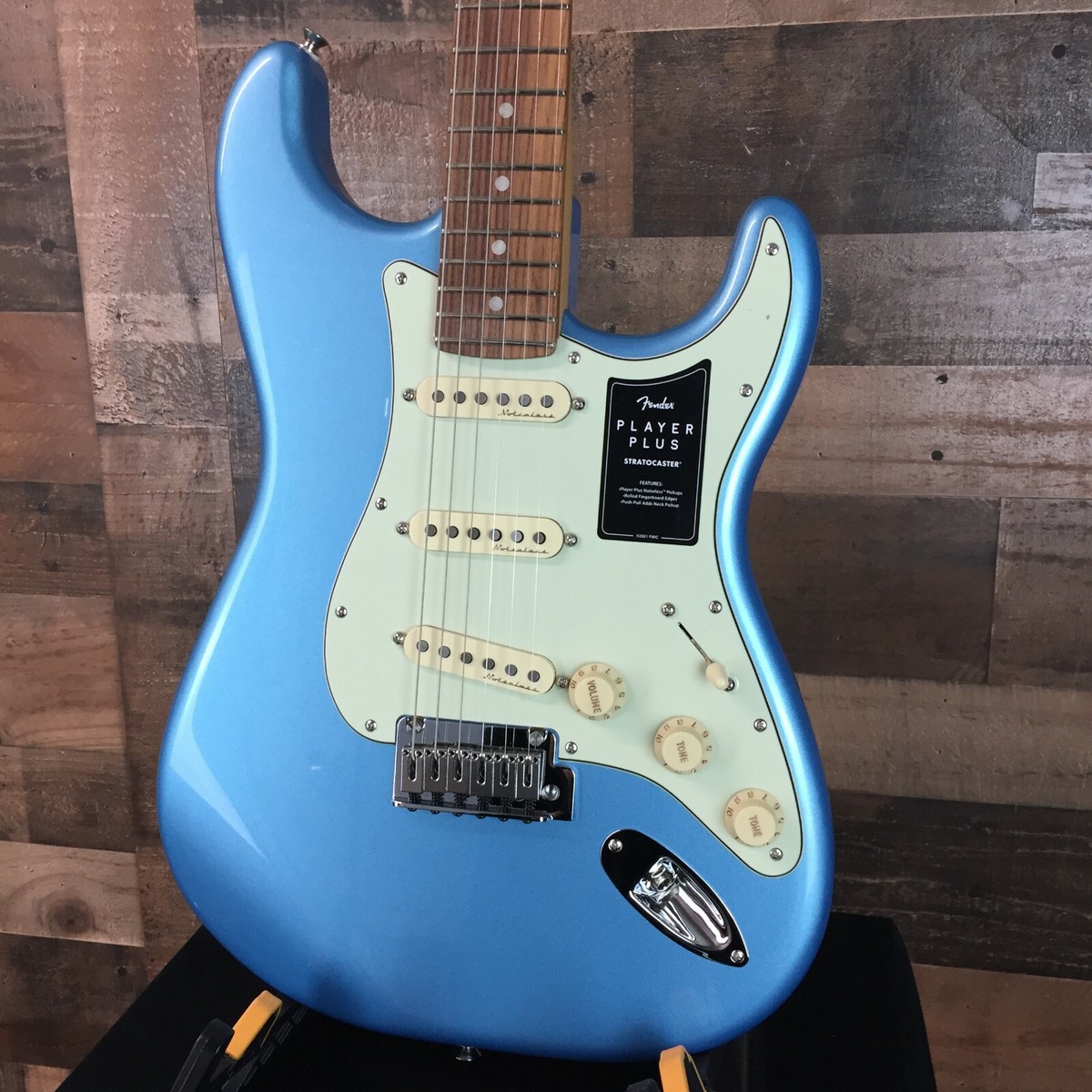 Fender Player Plus Stratocaster Opal Spark, Gig Bag, Free Ship