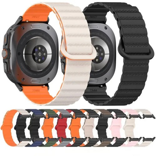 Correa magnética correa de silicona para Samsung Galaxy Watch 7 Ultra correa de pulsera - Imagen 17 de 34