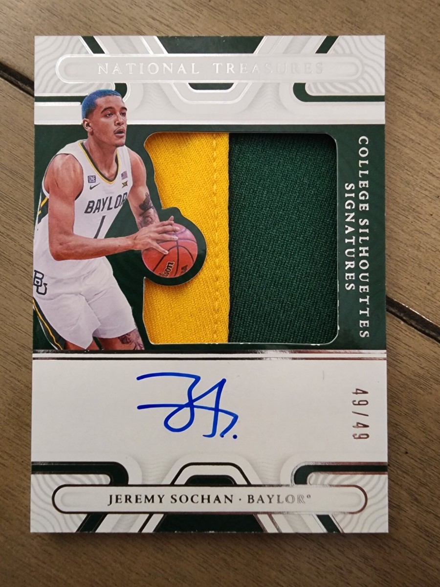 Jeremy Sochan RC one and one RPA /49