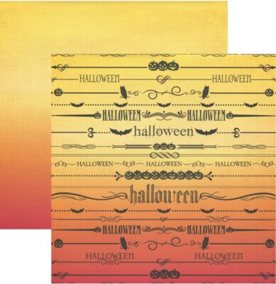 SPELLBOUND HALLOWEEN, DS Scrapbook Paper - Reminisce SBD000
