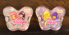 NEW 2008 STRAWBERRY SHORTCAKE LIP GLOSS Lot 2 Scented Grape Flavor Butterfly