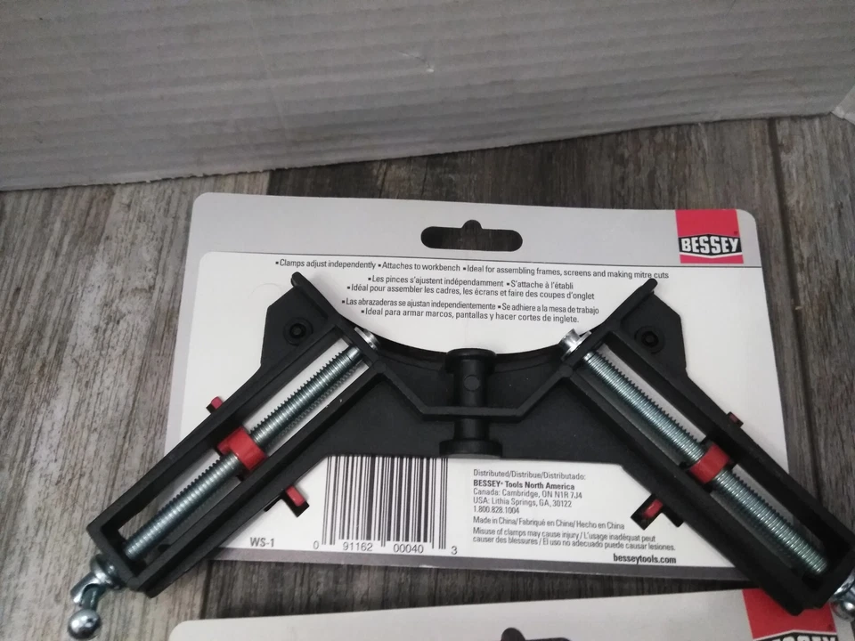 Bessey 3''  Corner Clamp, 90 Degree WS-1 ( 2PK BUNDLE ) NEW - Image 2 of 4