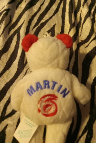 Mark Martin #6 Team Salvino's Racing, NASCAR, White Bear Keychain - Picture 5 of 7