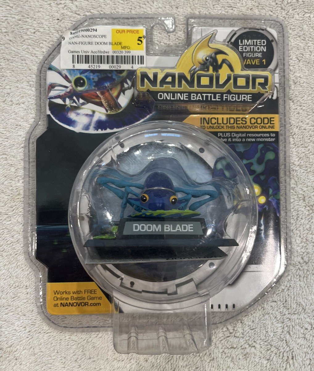 Limited Edition Wave 1 Nanovor Online Battle Figure Doom