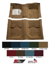 Mustang Carpet Molded 2 Piece Nylon 1969 1970 - Acc