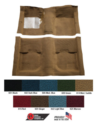 Mustang Carpet Molded 2 Piece Nylon 1969 1970 - ACC