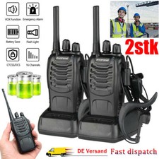 Walkie Talkie 2er-Set PMR Funkgeräte Handfunkgerät Sprechfunkgeräte 5KM 470MHz