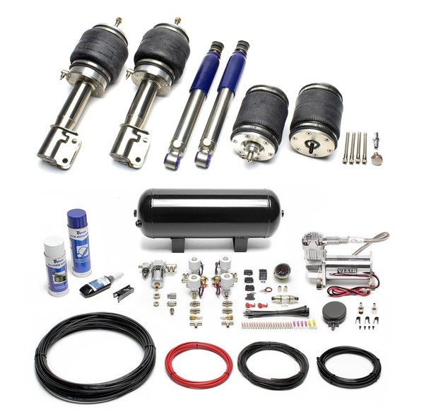 TA Technix Air-Ride Luftfahrwerk HäRteverstellbar + Kompressor-Kit - Corsa A-image