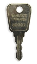  Winlock 80007 Window Handle Key Upvc Window Handle Key 80007