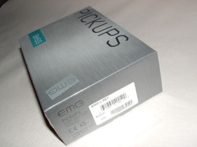 EMG J Set Active Jazz Bass Pickup Set (Black)  New with Warranty