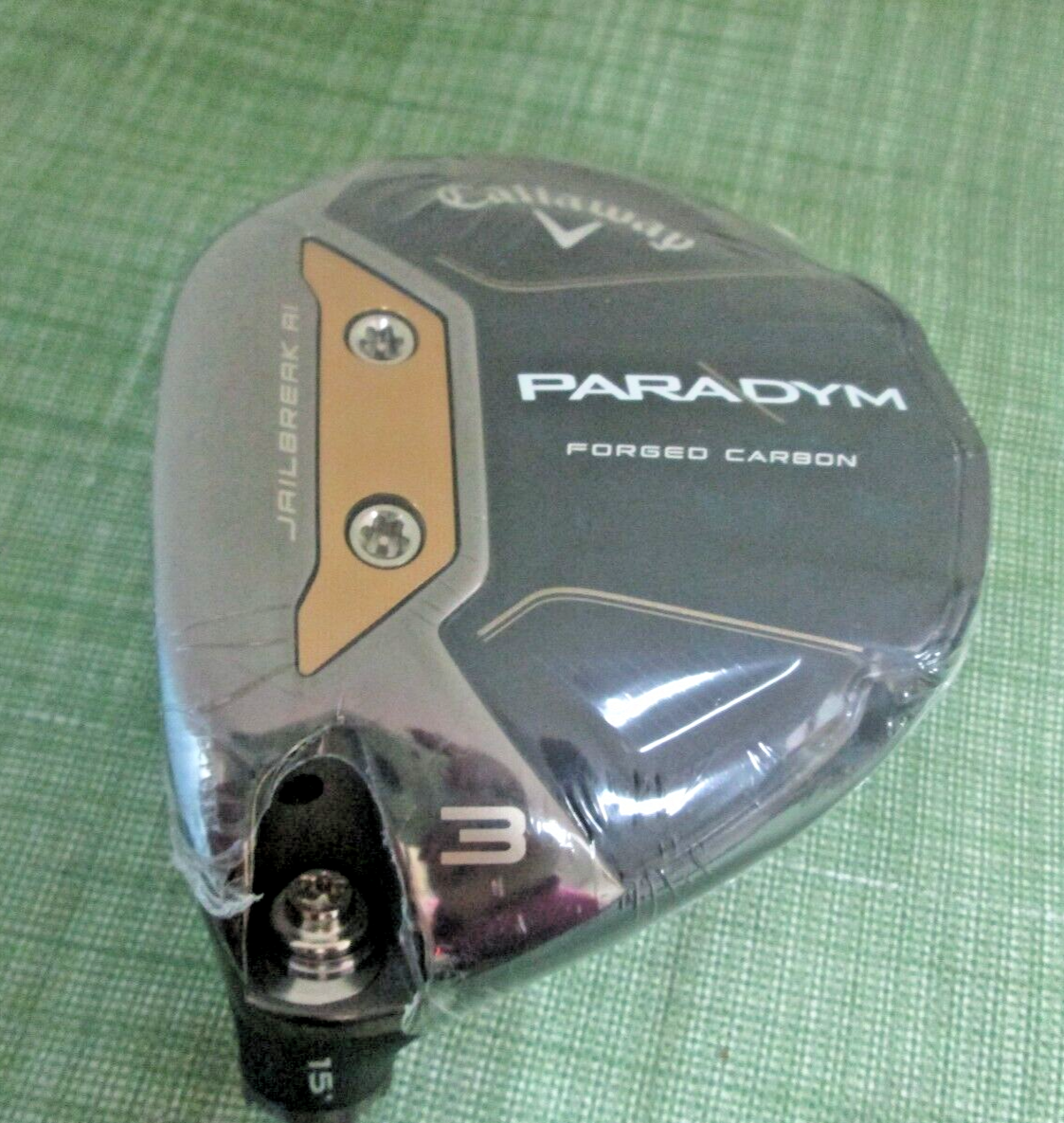 Tête De Bois De Parcours Callaway Paradym 3, 15° – Main Gauche, Homme, Neuve