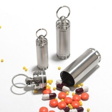 Hot High Stainless Steel Waterproof Storage Box Pill Case Outdoor Container Tool