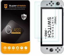 2X Supershieldz Tempered Glass Screen Protector for Nintendo Switch OLED 2021 