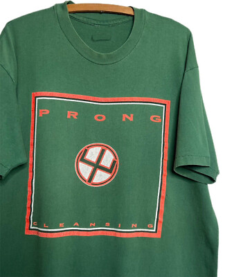 Prong Band Cleansing Concert Tour T Shirt Classic Green Unisex S-5XL LI509