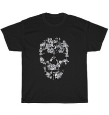 Dog Skull Creepy Puppy Skeleton Dogs Pet Lover T-Shirt Scary Unisex Tee Gift NEW