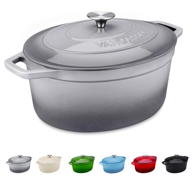 Hanseküche Gusseisen Topf Emailliert 26 Cm 4,7 L ? Produktbild-Vorschau 2