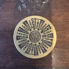 Kraken Golf Wheel of Fortune Ball Marker