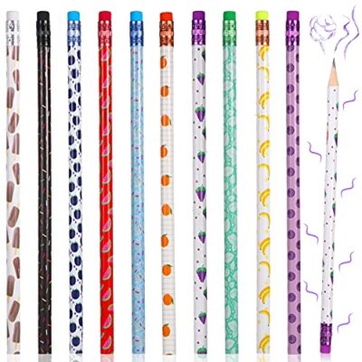 40 Stück Duftstifte Welcome Back to School Bleistifte Graphitstift
