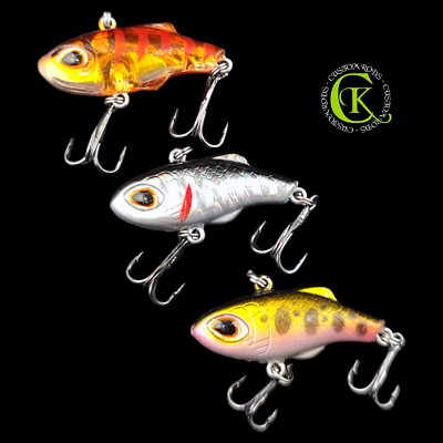 3x SpinJig Jig Bait Chatterbait Kunstköder Spinnbait Wobbler SpinMad Runner Pike
