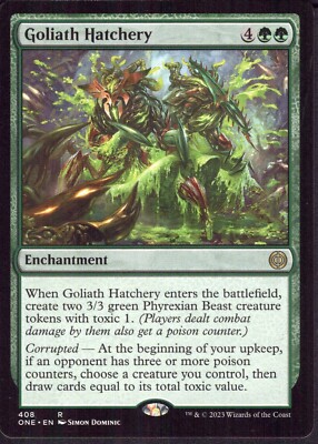 Goliath Hatchery Phyrexia: All Will Be One - Magic MTG Pack Fresh