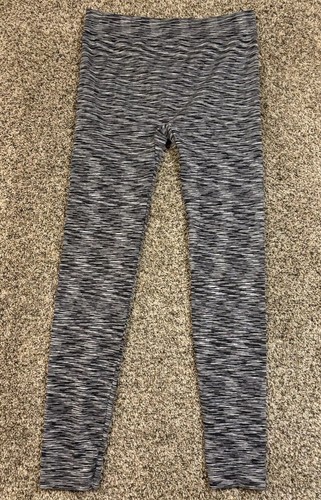 Leggings Imprimé Cœurs Noir Et Rose - One Size (S à L), Doux Et Extensibles, Neuf Avec étiquettes