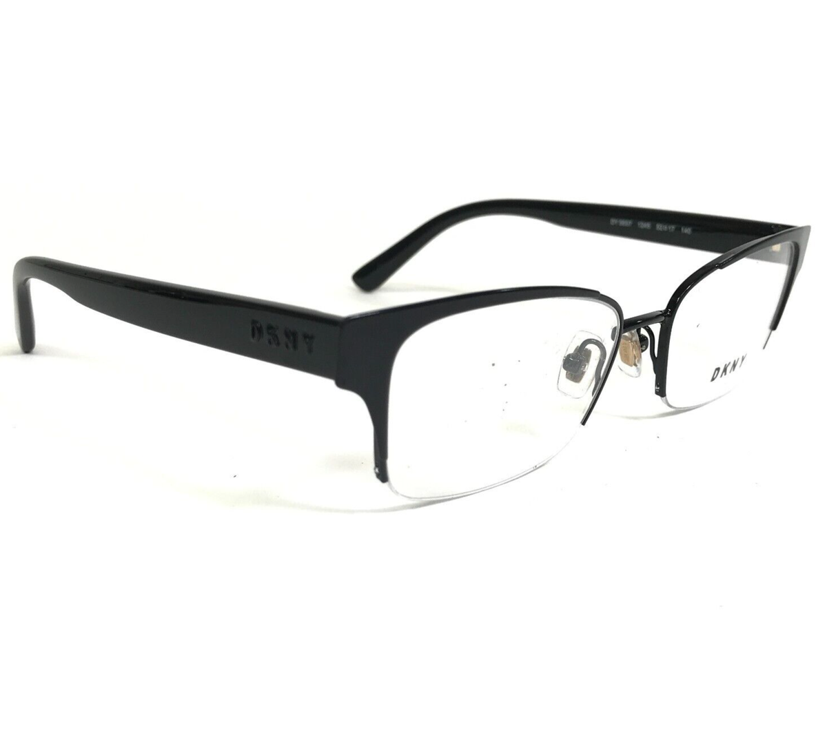 DKNY Eyeglasses Frames DY5657 1245 Black Cat Eye Rectangular DKNY Eyeglasses Frames DY5657 1245 Black Cat Eye Rectangular