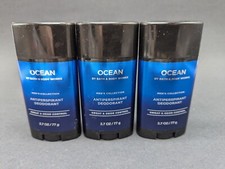 Lot of 3 Bath  Body Works OCEAN Antiperspirant Deodorant 2.7 oz