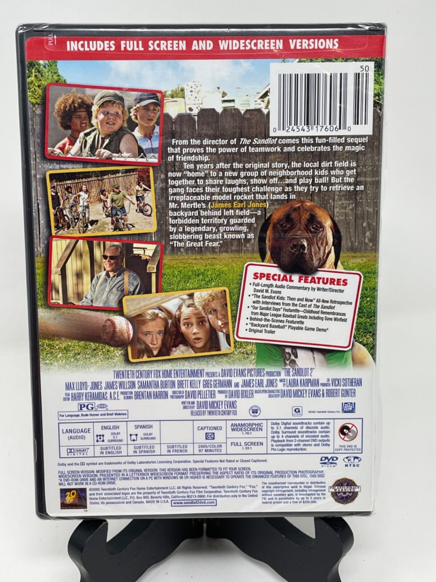 The Sandlot 2 DVD New Sealed 24543176060| eBay