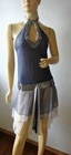 SASS & BIDE Beaded Tulle WOLFNATION Dress - Size 8 - 2004 Homecoming Collection