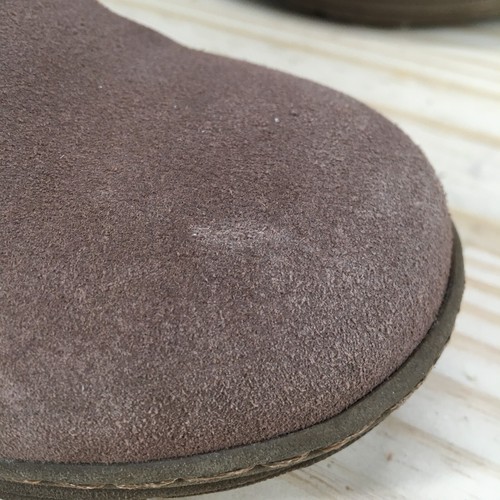 Baretraps Boots Womens 7.5 M Andee Winter Snow Beige Leather Zip Button Sherpa - Picture 12 of 18