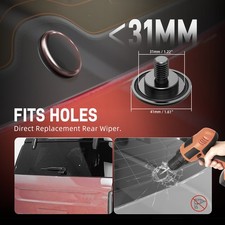 Escobilla Limpiaparabrisas HYBROX Para Audi A2 (hasta 06/2001) – Lado Conductor 700 Mm, Calidad Aerodinámica