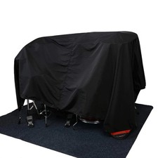 Drum Set Dust Cover Water-Resistant Nylon Cover With Sewn-in Weighted Corners...