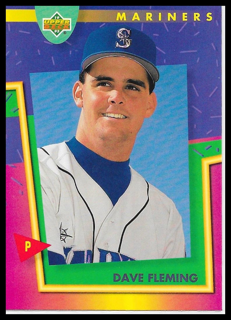 Dave Fleming | 1993 Upper Deck Fun Pack #113 | Seattle Mariners | Baseball
