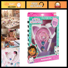 Girls' Dress Up Headband & Jewelry Set - 4pc Toddler Accessories Gift Box