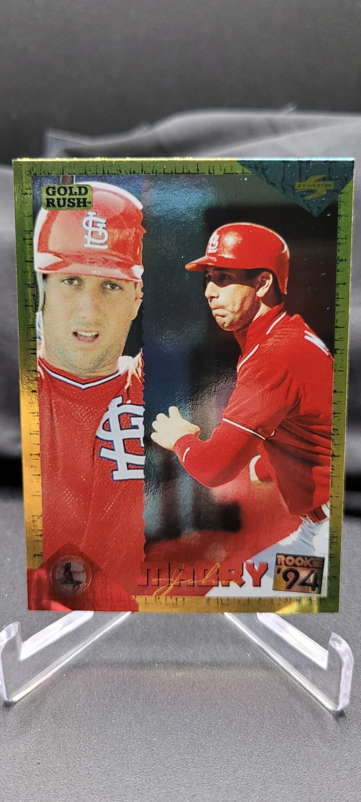 1994 Score Rookie & Traded - John Mabry #RT130 Gold Rush (RC)