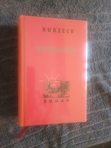 Peter Kurzeck Vorabend Roman HC Vom Autor Signiert Zustand Sehr Gut