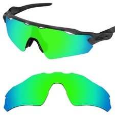 EYAR Emerald Green Replacement Lenses for-Oakley Radar EV Path OO9208 Sunglasses