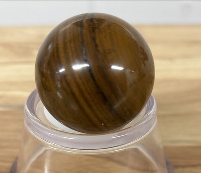 108G Natural Tiger's eye stone quartz Sphere crystal ball rock Healing