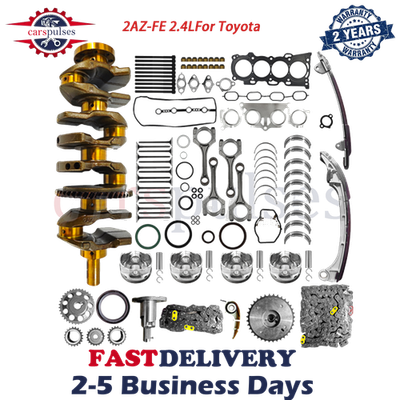 #ad Overhaul Engine Rebuild Kit For Toyota Camry Solara RAV4 Scion tC xB 2.4L 2AZFE $279.00