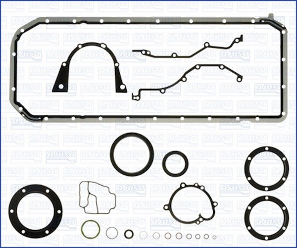 Ajusa Dichtungssatz KurbelgehäUse 54127100 FüR E46 BMW E36 Z3 Z4 3Er Roadster-image