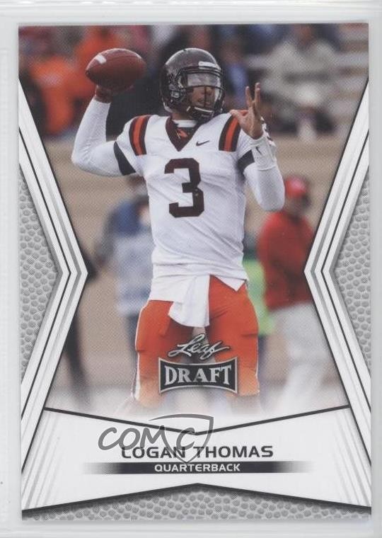 2014 Leaf Draft Logan Thomas #36 Rookie RC 0f4