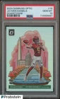 2024 Donruss Optic Downtown! #16 Jayden Daniels RC Rookie SSP CASE HIT PSA 10