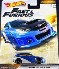 Hot Wheels SUBARU IMPREZA WRX STI (Fast & Furious)
